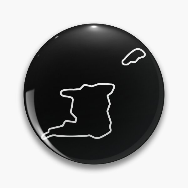Item preview, Trinidad And Tobago Country Outline TT designed and sold by shitpostee.