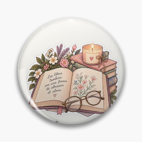 Item preview, Romantic Bookish Sticker Set – Cozy Books, Coffee & Love designed and sold by RominaArce.
