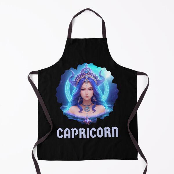 Aperçu de l'œuvre Déesse Anime du zodiaque Capricorne créée et vendue par Hellofriendco.