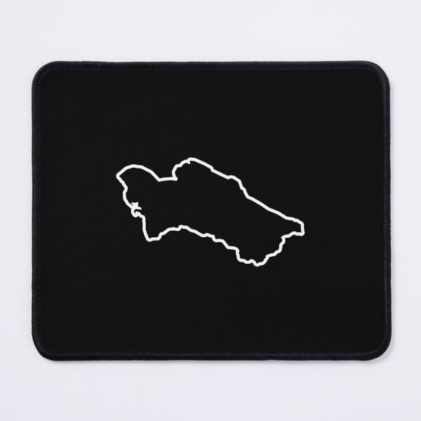 Item preview, Turkmenistan Country Outline TM designed and sold by shitpostee.