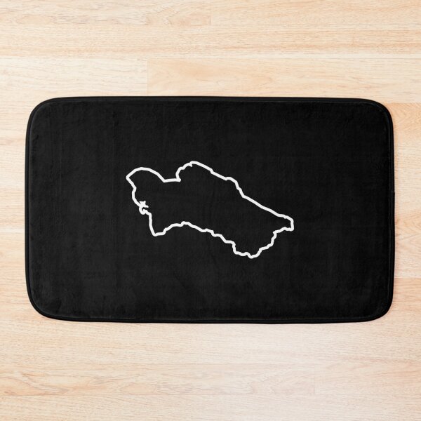 Item preview, Turkmenistan Country Outline TM designed and sold by shitpostee.