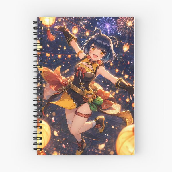 Item preview, Xiangling Genshin Impact Fireworks Festival Joy designed and sold by SolenneAzur.