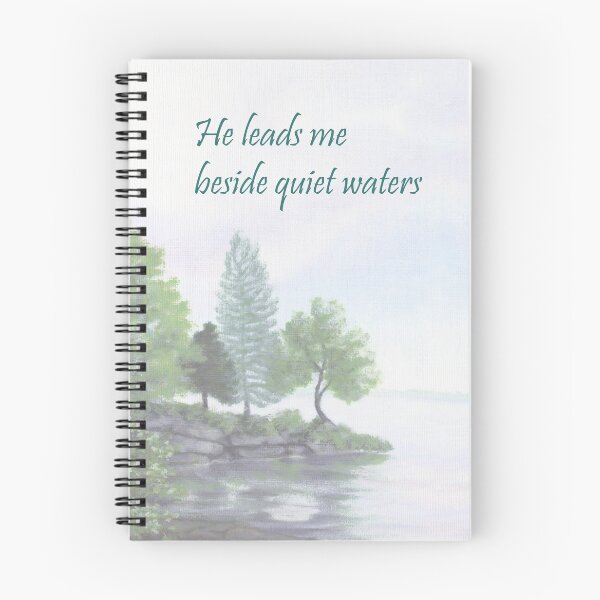 Item preview, He Leads Me Beside Quiet Waters - Morgan Island designed and sold by Seven Thunders.