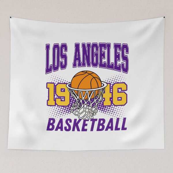 Item preview, Retro Basketball Los Angeles Vintage Graphic Tee designed and sold by BlytheKafer.