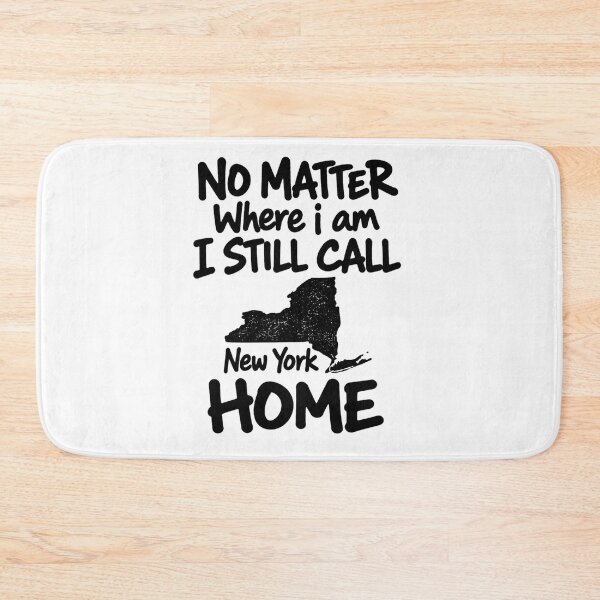 Item preview, No Matter Where I Am I Still Call New York Home Vintage Map designed and sold by YAWO-PAE.