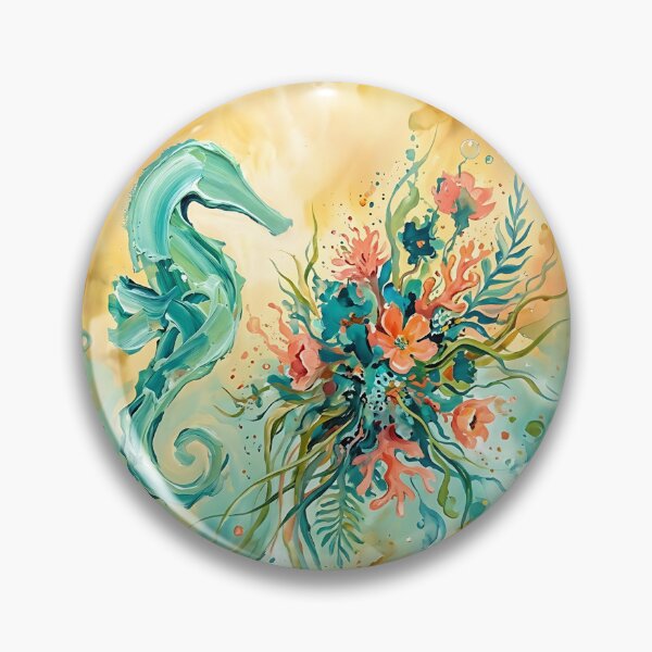 Item preview, Seahorse Underwater Florist designed and sold by PictoVibe.