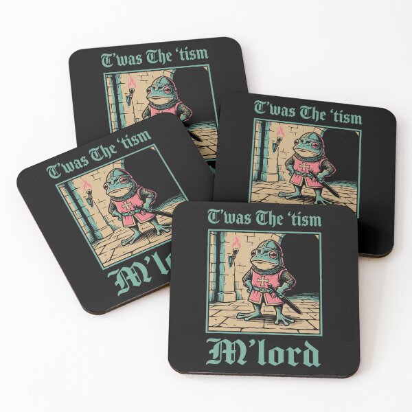 Item preview, Funny Frog Tism Meme Medieval Humor designed and sold by jerrimisty889.
