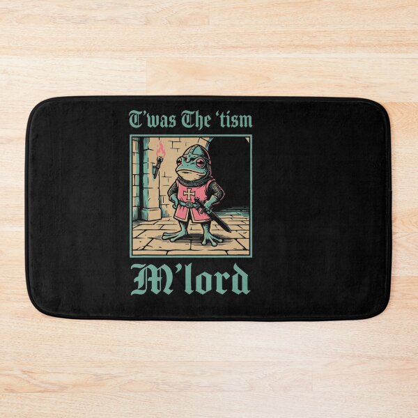 Item preview, Funny Frog Tism Meme Medieval Humor designed and sold by jerrimisty889.