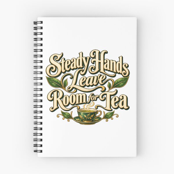 Item preview, Steady Hands Leave Room for Tea Decorative Art designed and sold by Bikivuno.