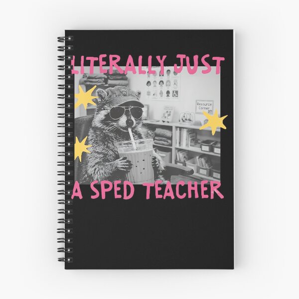 Item preview, Funny Raccoon Teacher Special Education Humor designed and sold by cruddenstroud23.