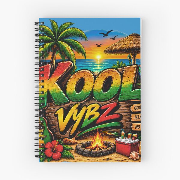 Item preview, Kool Vybz Tropical Island Sunset Beach Party Reggae Vibe Gift designed and sold by digitalbob60.