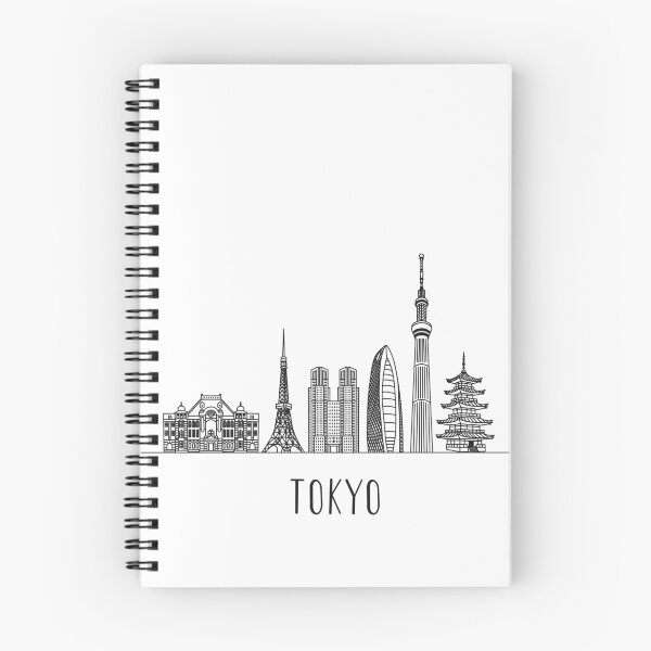 Item preview, Tokyo Skyline Minimalist Line Art designed and sold by MinimalLine.