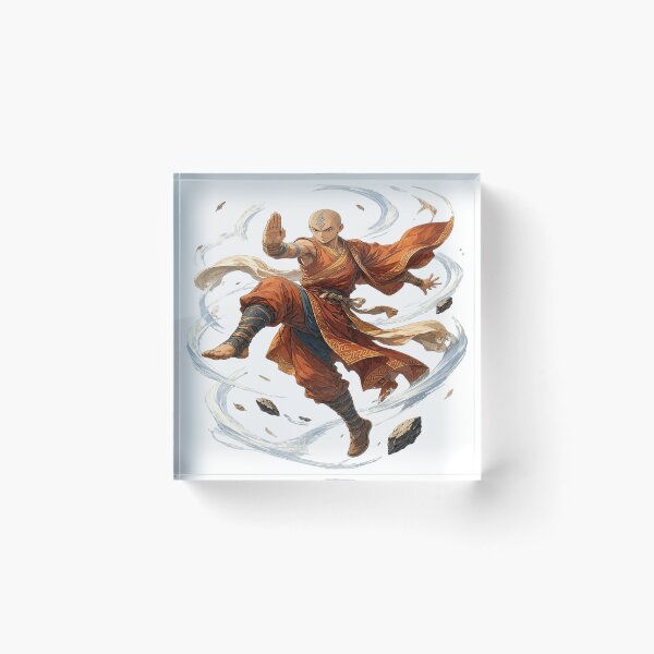 Item preview, Dynamic Martial Arts Monk Warrior designed and sold by joyorashop.