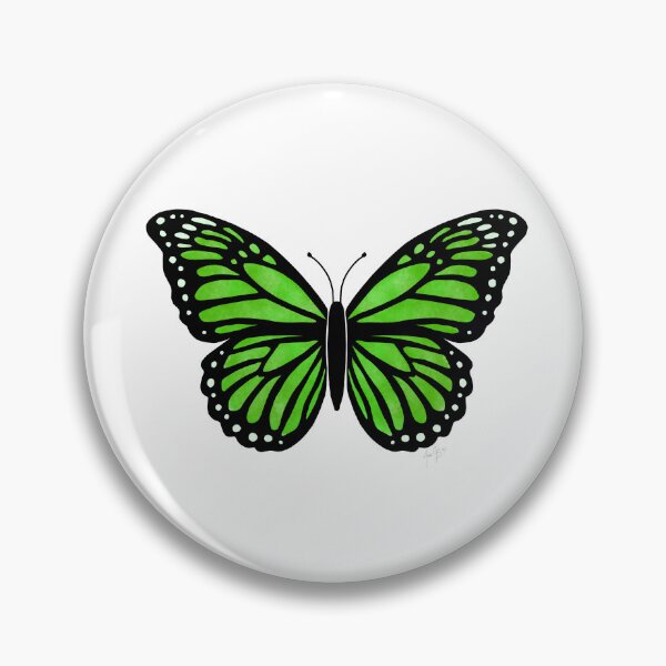Item preview, Green butterfly designed and sold by Ana Gorozpe.