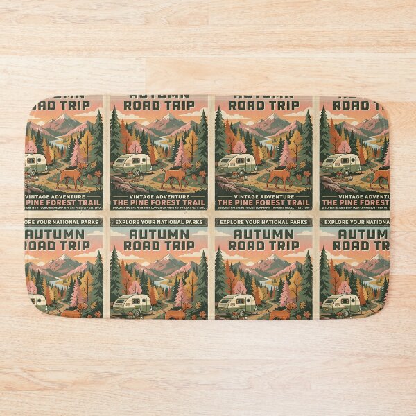 Item preview, Vizsla Camper Road Trip designed and sold by PictoVibe.