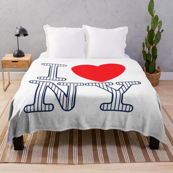 Item preview, New York Baseball Pinstripe I Heart NY Graphic designed and sold by YAWO-PAE.