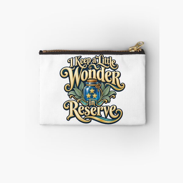 Item preview, I Keep a Little Wonder in Reserve Ornate Type designed and sold by Bikivuno.