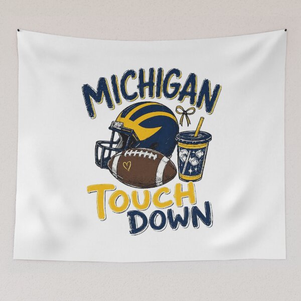 Item preview, Retro Football Touch Down Fan Design designed and sold by SacramedUr.