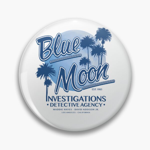 Item preview, Palm Trees Full Moon Crest designed and sold by ZachLawso.