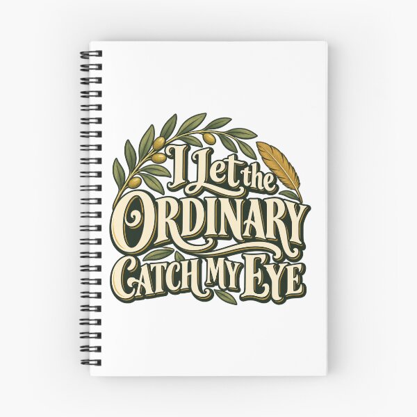Item preview, I Let the Ordinary Catch My Eye Decorative Art designed and sold by Bikivuno.