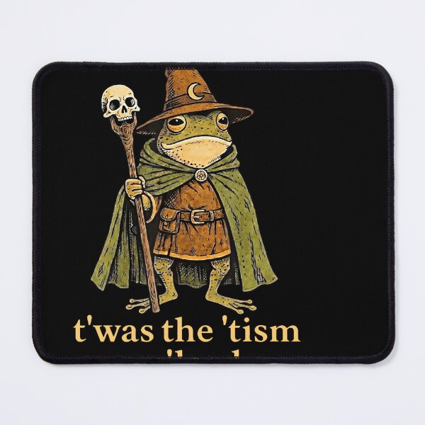 Item preview, Funny Frog Wizard Tism Medieval Meme designed and sold by cruddenstroud23.