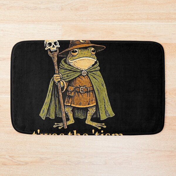 Item preview, Funny Frog Wizard Tism Medieval Meme designed and sold by cruddenstroud23.
