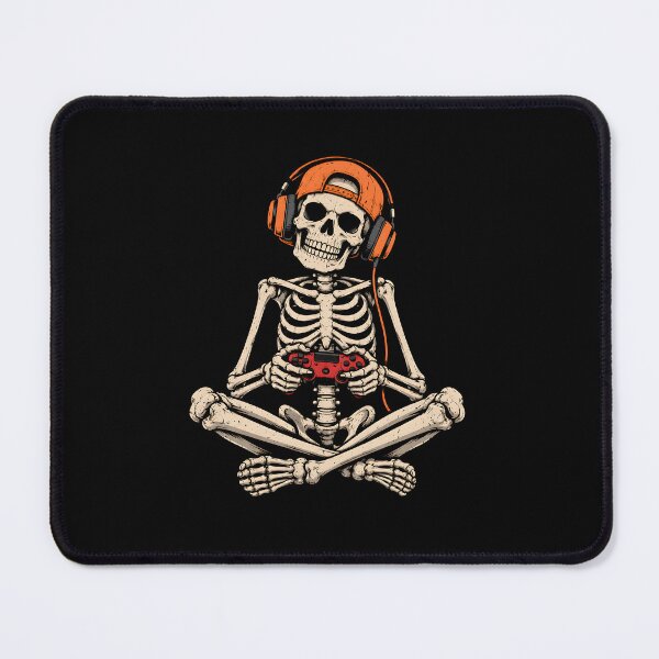 Item preview, Video Game Skeleton Halloween Gaming designed and sold by a-turner-paint.