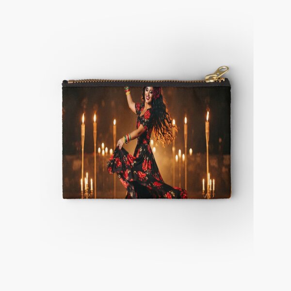 Item preview, Gothic Flamenco Dancer Woman Candles Night Art designed and sold by AfresStudio.