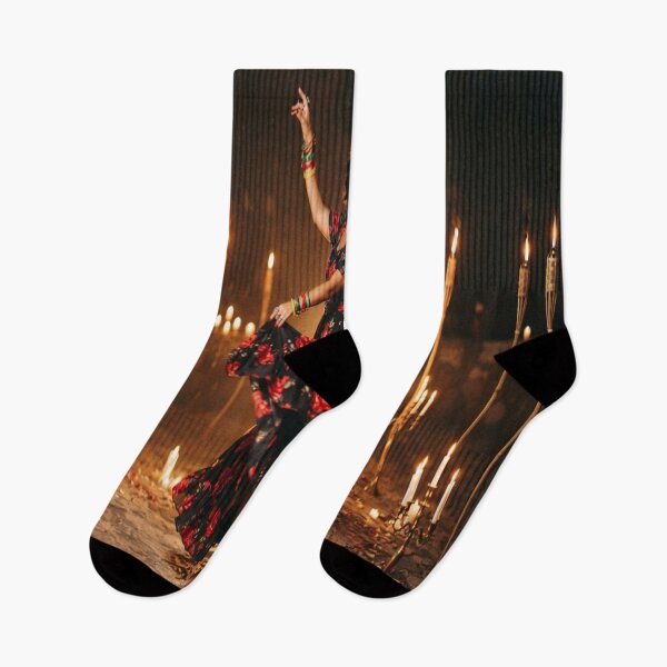 Item preview, Gothic Flamenco Dancer Woman Candles Night Art designed and sold by AfresStudio.
