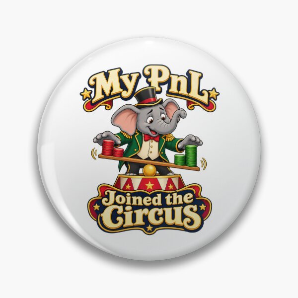 Item preview, My PnL Joined the Circus Funny Elephant Trader designed and sold by Bikivuno.
