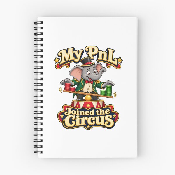 Item preview, My PnL Joined the Circus Funny Elephant Trader designed and sold by Bikivuno.
