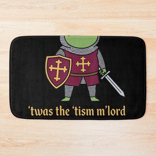 Item preview, Funny Frog Knight Tism Medieval Meme designed and sold by cruddenstroud23.