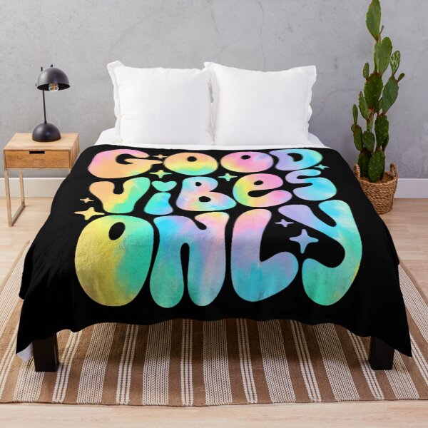 Item preview, Good Vibes Only Tie Dye Groovy Retro 60s 70s Peace Love designed and sold by RileyAngelaShop.