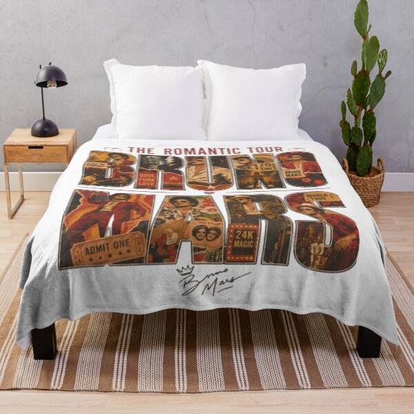 Item preview, bruno mars tour 2026, romantic tour concert, bruno mars fan designed and sold by ShannonLeigh2.