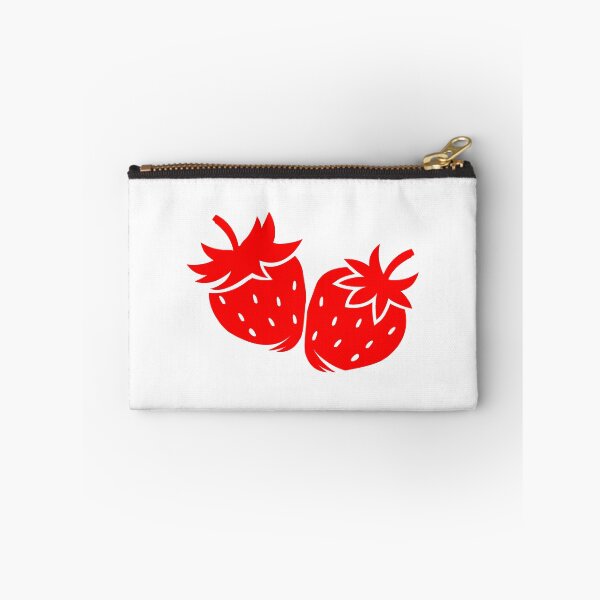 Item preview, Red Strawberry Pair Fruit Design designed and sold by pattern-archive.