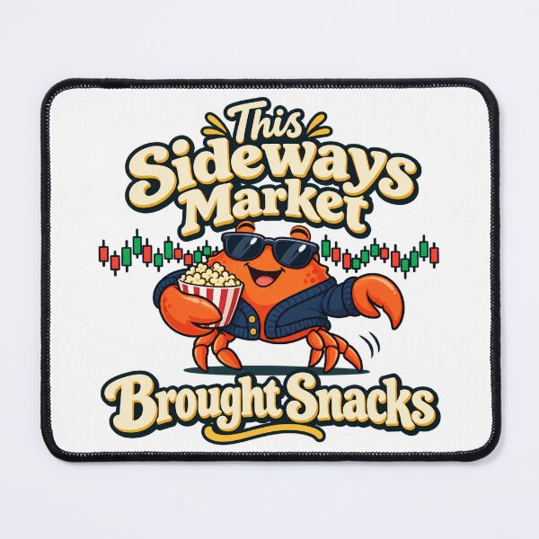 Item preview, This Sideways Market Brought Snacks Crab Humor designed and sold by Bikivuno.