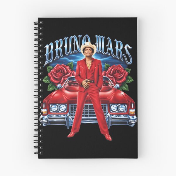 Item preview, bruno the romantic red cadillac rose - bruno mars tour 2026, romantic tour concert, bruno mars fan e designed and sold by ShannonLeigh2.
