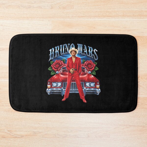 Item preview, bruno the romantic red cadillac rose - bruno mars tour 2026, romantic tour concert, bruno mars fan e designed and sold by ShannonLeigh2.