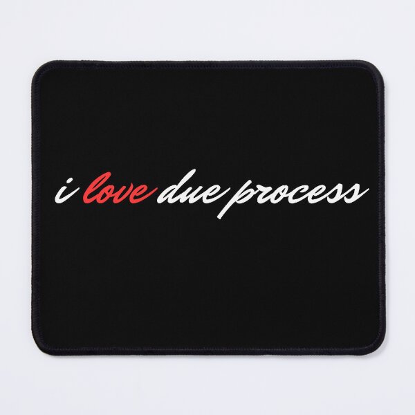 Item preview, I love due process designed and sold by Dondonmart.