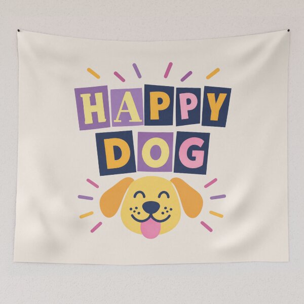 Item preview, Happy Dog designed and sold by Toufittery.