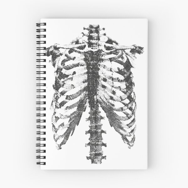 Item preview, Vintage Anatomical Rib Cage Sketch Design designed and sold by ArtofDari.
