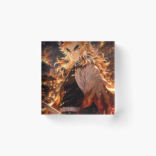 Item preview, Kyojuro Rengoku Demon Slayer Blazing City Resolve designed and sold by SolenneAzur.