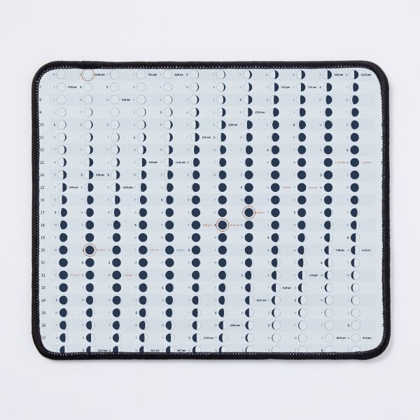 Item preview, Lunar Calendar 2027 - Every Night of the Year, Sky Blue designed and sold by getwaypoint.