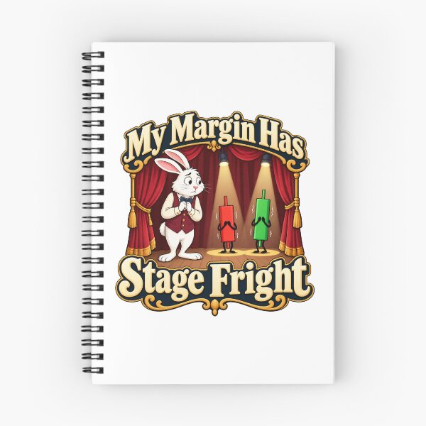 Item preview, My Margin Has Stage Fright Funny Rabbit Trader designed and sold by Bikivuno.