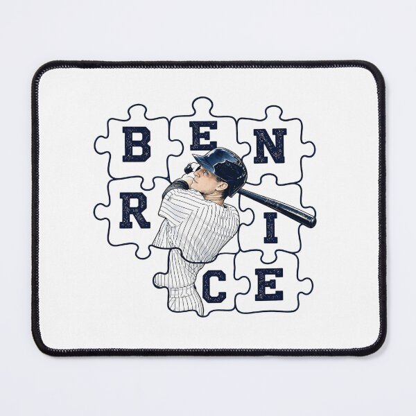 Item preview, Ben-Rice New York Baseball Pinstripes Puzzle Piece Graphic designed and sold by YAWO-PAE.