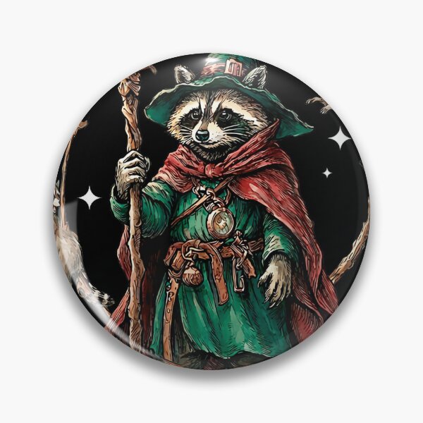 Item preview, Funny Wizard Raccoon Witch Autism Meme designed and sold by cruddenstroud23.