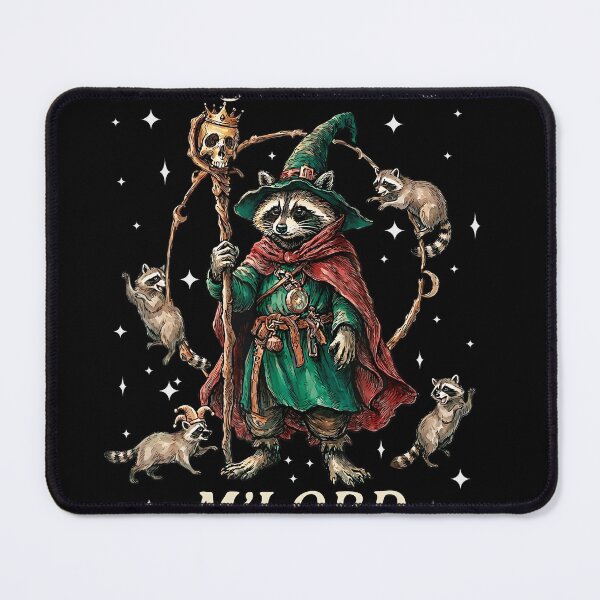 Item preview, Funny Wizard Raccoon Witch Autism Meme designed and sold by cruddenstroud23.
