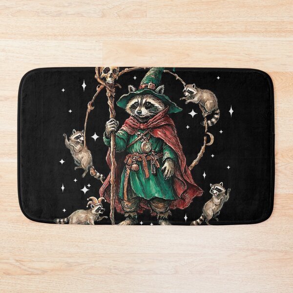 Item preview, Funny Wizard Raccoon Witch Autism Meme designed and sold by cruddenstroud23.