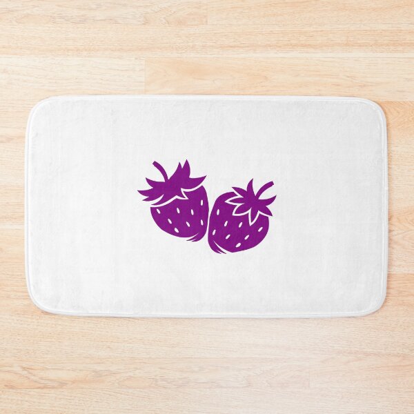 Item preview, Purple Strawberry Pair Fruit Design designed and sold by pattern-archive.