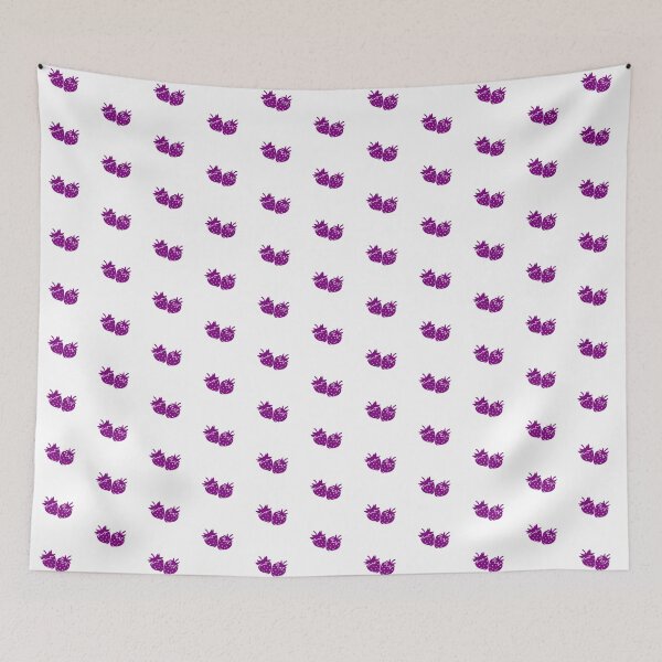 Item preview, Purple Strawberry Pair Fruit Design designed and sold by pattern-archive.